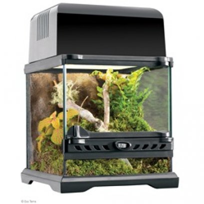 Exo Terra Nano Wide Terrarium - 20 x 20 x 20 cm (8" x 8" x 8")