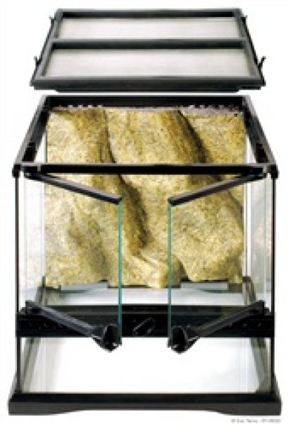 Exo Terra Mini Wide Terrarium - 30 x 30 x 30 cm (12" x 12" x 12")