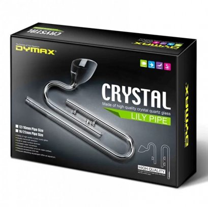 DYMAX CRYSTAL PIPE SET DIA. 12/16mm  