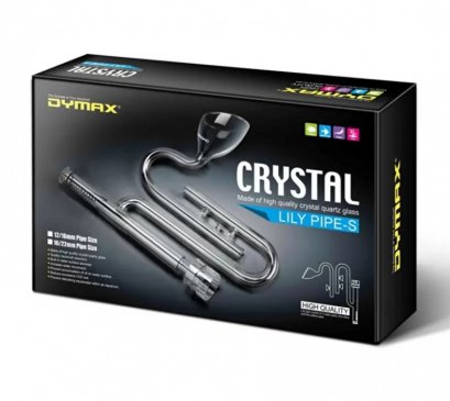 DYMAX CRYSTAL PIPE WITH SURFACE SKIMMER SET DIA.12/16mm