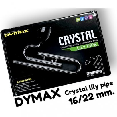 DYMAX Crystal lily pipe 16/22 mm (in-out)