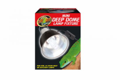 zoo med Mini Deep Dome Lamp Fixture