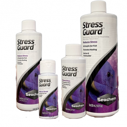 Seachem StressGuard ยาฆ่าเชื้อโรคสําหรับปลา ลดอาการเครียดให้ปลา หรือกักโรค ช่วยให้แผลหายเร็ว