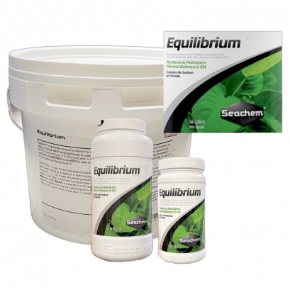 Seachem Equilibrium คืนและรักษาสมดุลแร่ธาตุและ GH.
