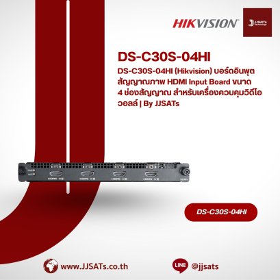 DS-C30S-04HI (Hikvision) 4-Channel HDMI Input Board, Expansion Input Card for Video Wall Controller | By JJSATs
