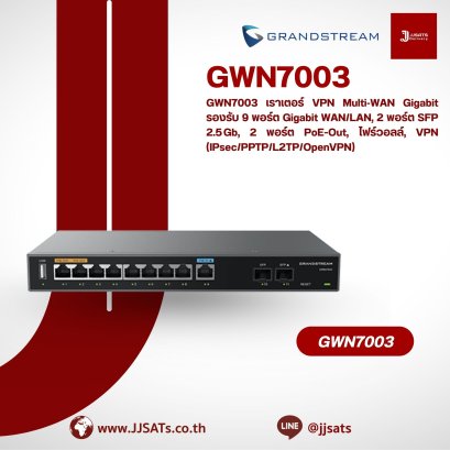 GWN7003 – Grandstream Multi-WAN Gigabit VPN Router