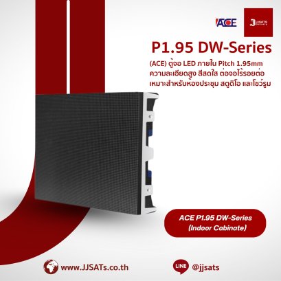 ACE P1.95 DW-Series SMD1515 Cabinate Indoor LED Billboard Full Color Advertising Screen Pixel Pitch 1.95mm Brightness 800nits Refresh 3840Hz Front Access Maintenance Pixel Density 262,144dots/m² Module Size 250x250mm [ 3 options for Screen Cabinate Size 1