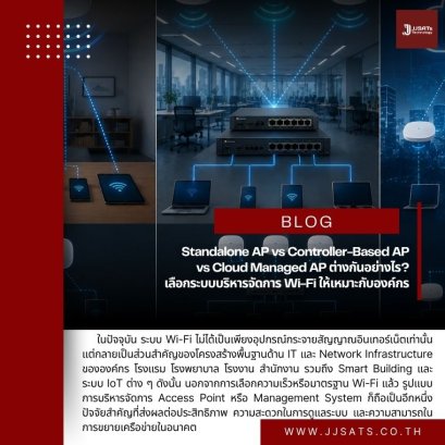 Standalone AP vs Controller-Based AP vs Cloud-Managed AP: What is the Difference? Choosing the Right Wi-Fi Management Architecture for Your Enterprise