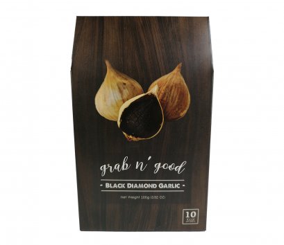 Black Diamond Garlic 100g. กระเทียมดำ ตรา Grab n&#039; Good
