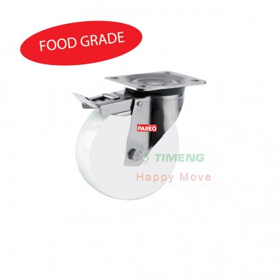 40922 5&quot; ลูกล้อไนล่อนนาโนเทค แป้นเบรก STL