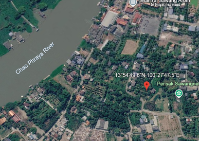 Land for Sale in Bang Phlap, Pak Kret, Nonthaburi – 1 Rai 89 Sq.wah (489 Sq.wah)