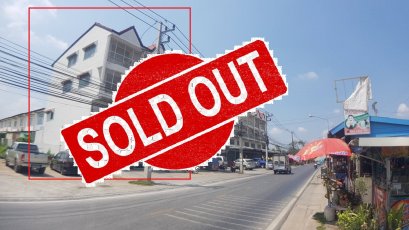 ขายแล้วครับ!! ตึกแถว 3 คูหา พร้อมร้านสะดวกซื้อเช่า เนื้อที่ 79.2 ตรว (อาคาร 3 ชั้นครึ่ง) เยื้องกับวัดเกาะวังไทร อ.เมืองจังหวัดนครปฐม