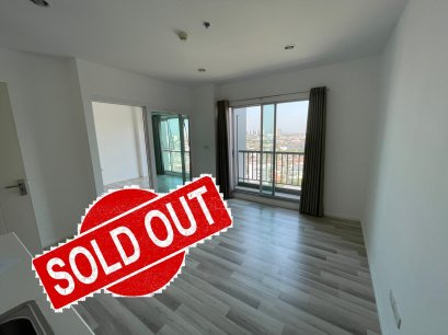 已售出 The Key Chaengwattana  靠近Central Chaengwattana的新公寓。 位置靠近 BTS + 上下高速公路