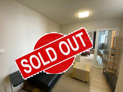 已售，很便宜！！ 出售带家具的公寓！ M Society Chaengwattana - Muang Thong Thani (M Society) 位置优越，靠近许多就业来源！！！ 面积 31.08 平方米。