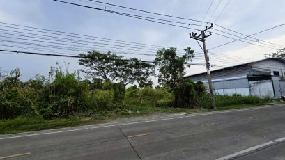 Great Value, Prime Investment Opportunity! Pink Zoning! Main Road Access! Multiple Entry Points! Land for Sale – 248 Sq. Wah in Soi Wat Sing, Sam Khok, Pathum Thani Ideal for warehouse, storage, garage, business operations, or residential use.