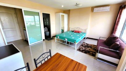 Skytrain Phetkasem Road View!! 30.71 Sq.m Condo for RENT at Bangkok Horizon Phetkasem Near MRT Phasi Charoen