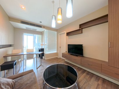 วิวโล่ง ทิศเหนือไม่ร้อน! ขายคอนโด เดอะรูม สุขุมวิท 62 (The Room Sukhumvit 62) 1 ห้องนอน 45 ตร.ม ติด BTS ปุณณวิถี