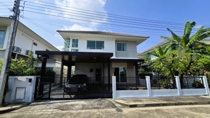 核心地段超值独栋别墅！！ 出售：Perfect Place 4 Ratchaphruek 项目独栋别墅，土地约 50 平方哇，位于 Ratchaphruek – Rama 5 – Rattanathibet，暖武里府 Bang Rak Noi 区。