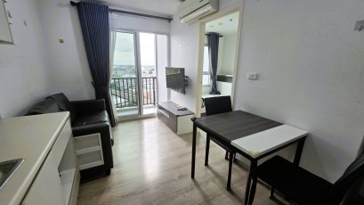 Owner sells! Never rented! High floor! Swimming pool side, Seacon Bangkae view, Condo for sale, Chewathai Phetkasem 27, 1 bedroom type, 26 sq.m., on the main road, near MRT BTS Bang Wa, Phasi Charoen, convenient transportation, plus TV, refrigerator, read