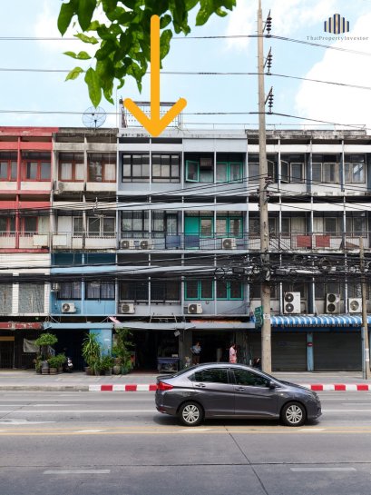 ห้ามพลาด ให้เช่า!!! ทำเลการค้า คุ้มโคตรๆ!! อาคารพาณิชย์ ตึก 4 ชั้นครึ่ง มีดาดฟ้า 15 ตร.ว. ติด ถนน ประชาชื่น 36 วงศ์สว่าง บางซื่อ ใกล้ตลาด บองมาร์เช่!!!