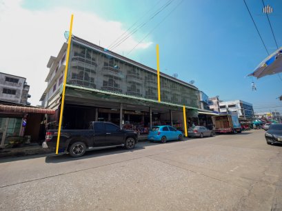 คำนวณแล้ว! โอกาสทำเงินปีละ 2ล้าน++ ขายอาคารพาณิชย์ 3 ชั้น 4 คูหา 277 ตารางวา อยู่ใน ตลาดห้วยพลู มีลิฟต์! เหมาะ รีโนเวททำเป็นหอพัก ปล่อยเช่าร้านค้า!! คุ้มค่ามากๆ!