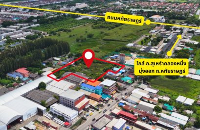 地块优美，交通便利，适合用作配送中心，出售位于Soi Khip Mu3-1-36莱的土地，现价降至每平方哇28.xxx泰铢（可商议）