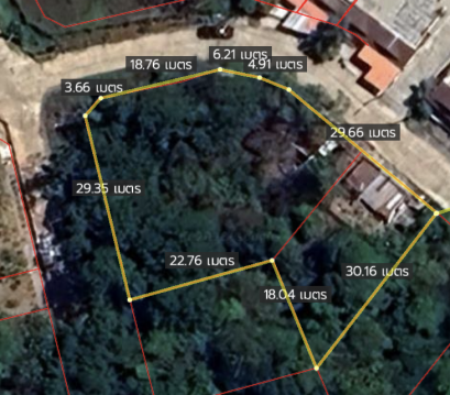 Best Price!! Selling Lower than Government Appraisal by 23%! 349.5 Sq.W Corner Land for SALE at Sirey Park Ville, Soi Malikaew, Srisuthat Road, Phuket!!