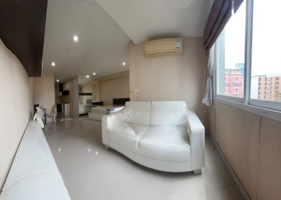 全新房间！家具齐全！步行即可到达Central Chaengwattana，出售JP Smart 公寓Chaengwattana，37.87平方米，距离粉红线仅0.3公里