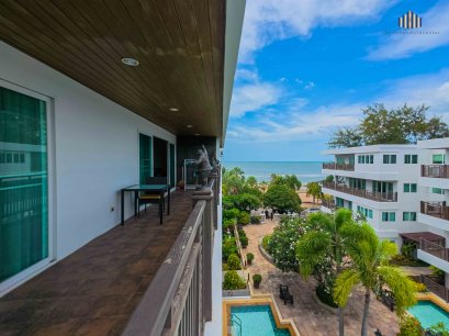 ขายด่วน! Luxury Beachfront Condo The Beach Palace ชะอำ | คอนโดติดทะเลชั้นบนสุด วิวทะเลเต็มตา | ระเบียงใหญ่ | เพียง 8.9 ล้าน! หายาก! เหมาะทั้งพักผ่อนหรือลงทุนปล่อยเช่า