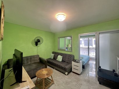 Condo near the city at an affordable price!!! Condo for sale at Prayapirom Chateau Riverboat, 34.3 sq.m., fully furnished, top floor, great value!