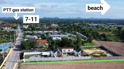 พูลวิลล่าห้วยใหญ่ กลางแหล่งท่องเที่ยวพัทยา!! บนที่ดิน 4,200 ตร.ว รองรับการปล่อยเช่ารายวัน ต.หนองปรือ อ.บางละมุง จ.ชลบุรี