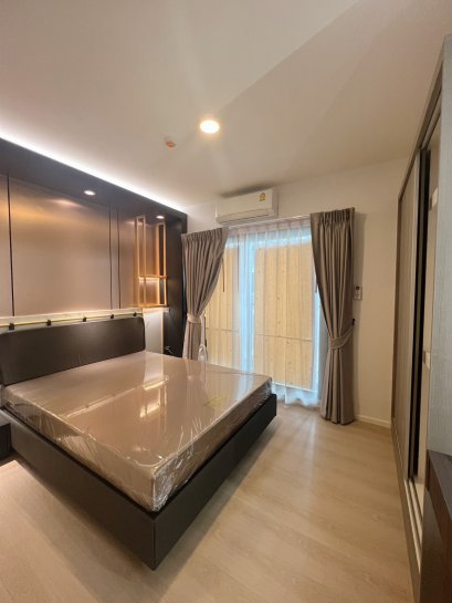 急售！！ 1 居室公寓 A Space Mega，新房间，设施齐全，毗邻 Mega Bangna，面积 28.52 平方米。