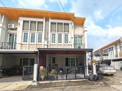 Unbeatable Price! Fully Furnished Corner Townhome – Golden Town Vibhavadi–Chaengwattana | 23.1 sq.wah | 117 sq.m. | Largest Layout in Project | Next to Clubhouse &amp; Pool | Best Deal in the Area!