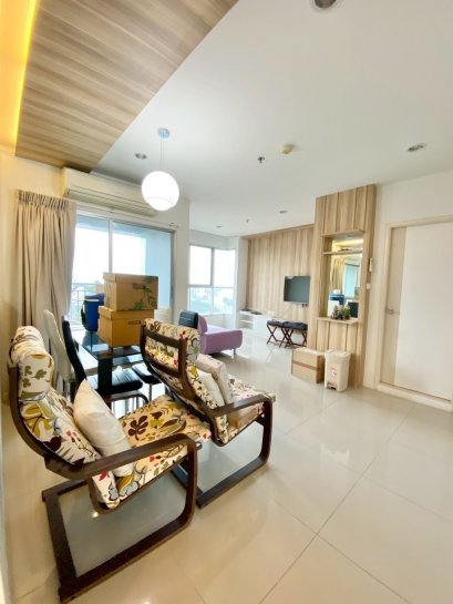ติดทะเล!!! ขายคอนโดลุมพินี พาร์คบีช จอมเทียน (Lumpini Park Beach Jomtien) ชั้น 6 ตึก A วิวทะเล เหมาะสำหรับพักผ่อน ขนาด 57.22 ตร.ม.