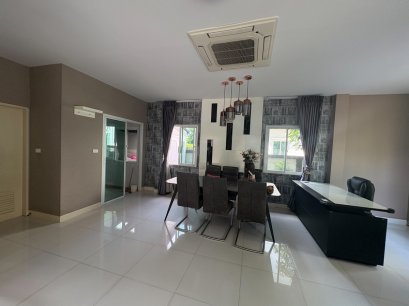 Prime Location on Kanchanaphisek Ring Road — Only 5 Minutes to Fashion Island! For Sale: Detached House at Sena Park Grand Ramindra (60 sq.wah | Green Smart Design | Solar Rooftop &amp; Solar Scale-Up)