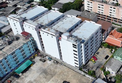 每月可盈利 200 万！！ 出售 4 栋公寓楼 385 个房间，近 2 莱！ Pracha Songkroh 22 近 MRT Huai Khwang, Ratchadaphisek 7, 泰国商会大学旁！