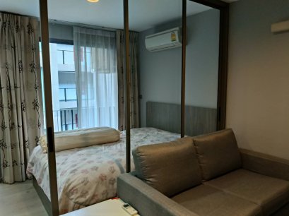 Sale !! Modiz Ladprao 18 Condominium Ready-to-move-in unit with excellent location only 450 meters from MRT Lat Phrao Size 26.31 sq.m., 6th floor, corner unit