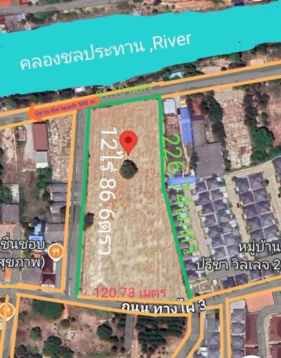 ที่ดินศักยภาพสูงเพื่อการลงทุน!! วิวสวยที่สุดในระยอง!!! ใกล้ทะเลและแหล่งท่องเที่ยวหลัก ขายที่ดิน 12 ไร่ ตำบลเชิงเนิน อำเภอเมือง จังหวัดระยอง