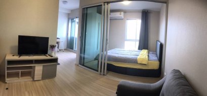 วิวโล่ง ตึกไพรเวท !!! ขาย พลัมคอนโด แจ้งวัฒนะ สเตชั่น เฟส 2 (Plum Condo Chaengwattana Station Phase 2) พื้นที่ใช้สอย 23 ตร.ม. ชั้น 4 ตึก จี ใกล้สถานีรถไฟฟ้าสายสีชมพู สถานีราชภัฏพระนคร