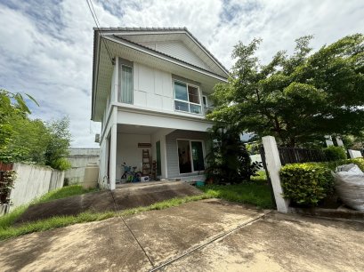 Private Zone! 2-Storey Detached House for Sale at Inizio Rama 2 — No Rear Neighbors, Open View, Peaceful Atmosphere