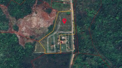 Urgent sale!! Land in Moosi Subdistrict, Korat, only 15 minutes from Khao Yai National Park, very suitable for a vacation home or resort, area 8 rai 2 ngan 5.5 square wah.