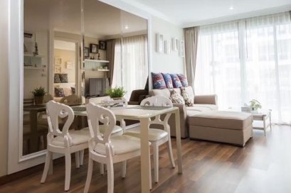 Great Opportunity for Investors – Attractive Hua Hin Condo for Sale  For Sale: The Villa Hua Hin – My Resort Spacious corner unit with pool view and wrap-around balcony. Open and airy atmosphere, close to the beach and Hua Hin town. Perfect for investment
