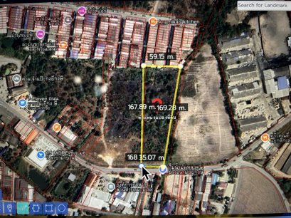 ทำเลทองของนักลงทุน ใจกลางธุระกิจราคาโคตรดี!!!ขายที่ดินเปล่าติดถนน ใจกลางชุมชน อบต มาบไผ่ บ้านบึงชลบุรี ( Mab Pham Subdistrice,Ban Bueng District Chonburi)