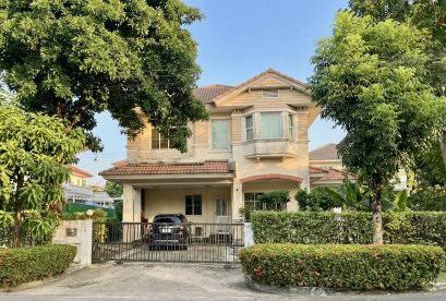 บ้านสวนที่ดินใหญ่! ขาย ชัยพฤกษ์ 2 สุวินทวงศ์ | 116 ตร.ว. หลังมุมติดคลอง ถนนเมน เหมาะรีโนเวท 5.39 ลบ.