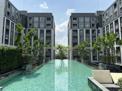 Great-value condo in a prime business district! For sale: Maestro 19 Ratchada 19 condominium, 34.57 sq.m., 2nd floor, conveniently connected to Ladprao & Ratchada roads, near MRT.