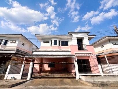 出售Pathawikan两层独立式住宅，Prachachuen-Chaengwattana| 近昌瓦塔纳中心购物中心、Muang Thong Thani、粉线轻轨（BTS）
