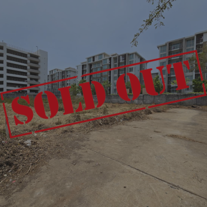 这个价格找不到啦！！ 出售397平方哇土地，位于天堂公园，西康广场对面！ 近MRT Suan Luang Rama 9，穿过Srinakarin 40、On Nut 46、Wachiratham Sathit (Sukhumvit 101/1)