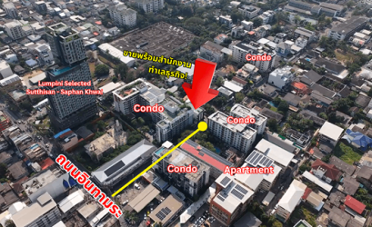 Prime Business Opportunity, Land for Sale in Inthamara 4 (Buildings Included),1 km to BTS.