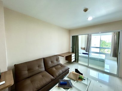 Like a brand-new unit, just like a newly launched project!!! For sale: 2-bedroom condo, newly renovated with all brand-new electrical appliances &ndash; The Kump Condominium H, Pawnshop Alley, Sukhumvit Road, Khlong Tamru, Mueang Chonburi, Chonburi