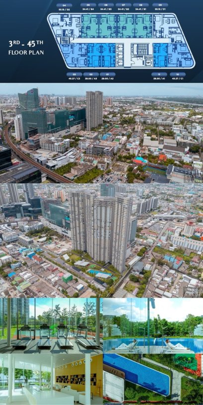 คอนโดใกล้ BTS ปุณณวิถี ขายคอนโดสกายไรส์ อเวนิว สุขุมวิท 64